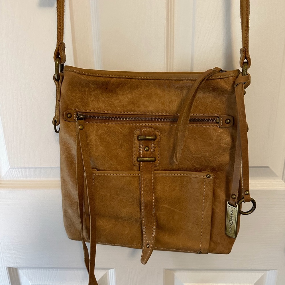 Lucky Brand Crossbody soft leather handbag